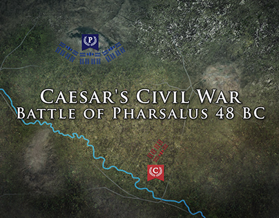 Map - Battle of Pharsalus