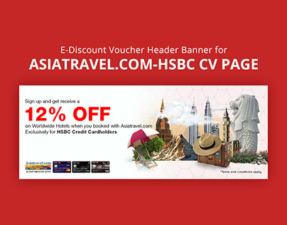 Discount Voucher Banner for HSBC