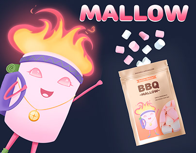 Character design for Marshmallow packaging