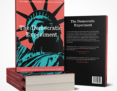 Book Jacket design for The Democratic Experiment