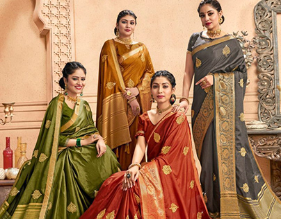 Saroj Present Shivika Dola Silk Banarasi Silk