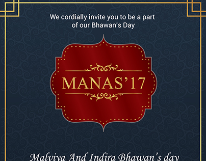 "Manas -The Bhawan Day" Branding