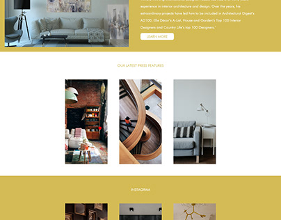 Alidad website conceptual redesign