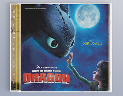 HOW TO TRAIN YOUR DRAGON Deluxe Edition — CD package