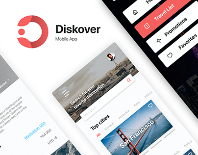 Diskover | Traveling Planner App