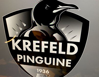 Krefeld pinguine logo animiert