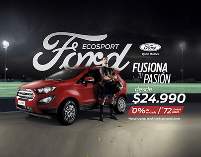 Campaña Fusiona tu pasión Ford Ecosport