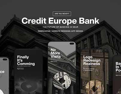 Credit Europe Bank Redesign | UX & UI