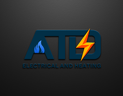 Logo design for electrical and heating company