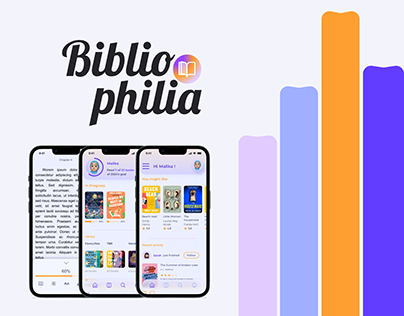 Book app - Biblio.philia UX/UI Design