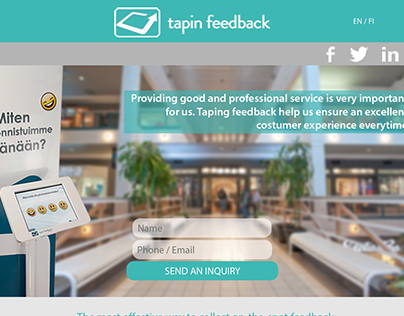 Tapin Feedback / Website Proposal