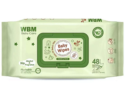 WBM Flushable Baby Wet Wipes