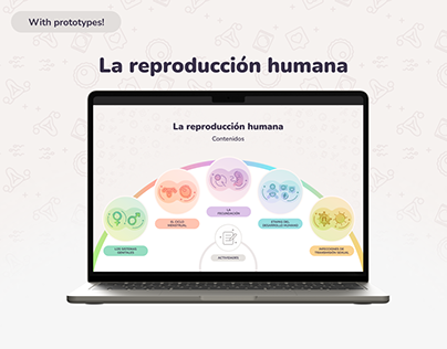 La reproducción humana - Interfaz interactiva