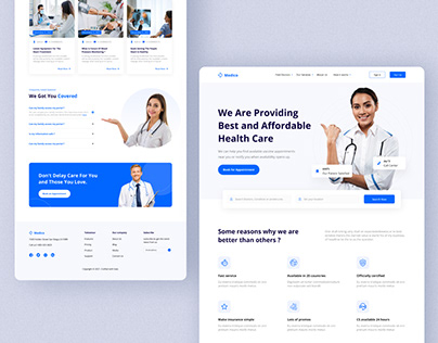 Mediku - Medical Healthcare Landing Page
