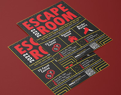 Escape Room 2022 NAU Advertising Campaign