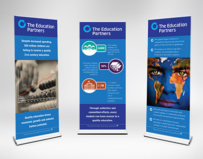 The Education Partner – Retractable Banners
