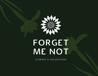 FORGET ME NOT_Brand and Visual Identity