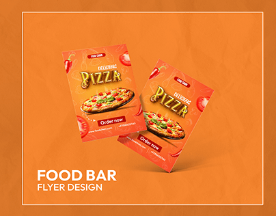 Foodbar - Pizza flyer Design