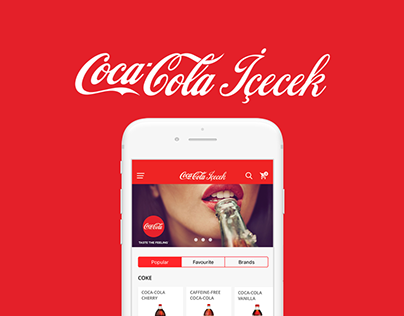 Coca-Cola | IOS E-commerce App