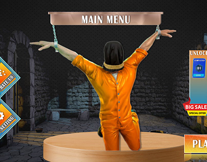 Prison Escape Game UI