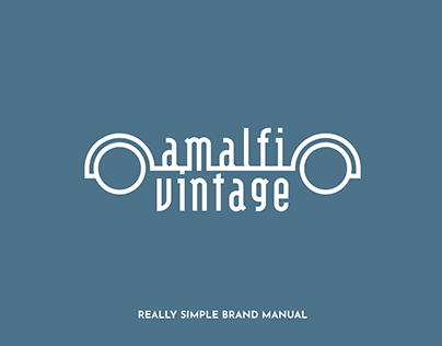 Amalfi Vintage - Logo design + Brand manual