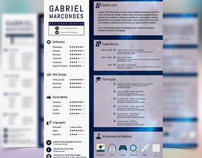 Currículo Pessoal - Gabriel Marcondes