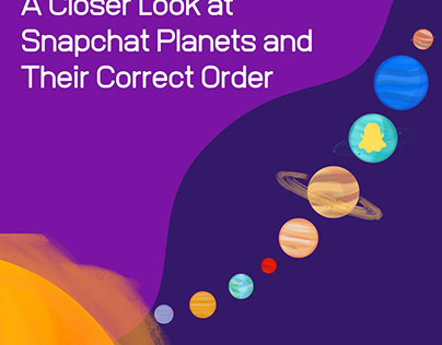 Snapchat Planets and Their Correct Order