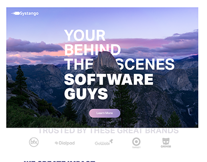 Systango Landing Page