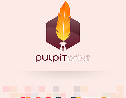 Pulpit Print logo