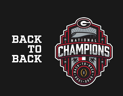 Georgia National Champion Logo Breakdowns