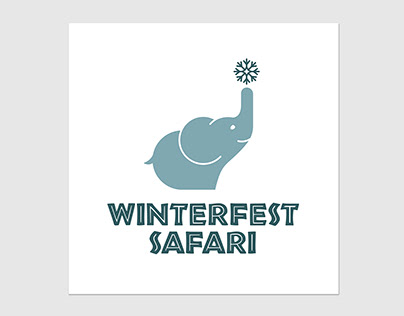 Winterfest Safari Logo Design