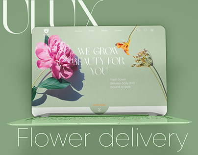 Flower Delivery / Website Design / UI UX