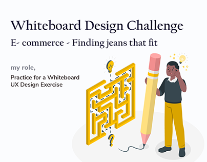 E- commerce - Whiteboard design challenge