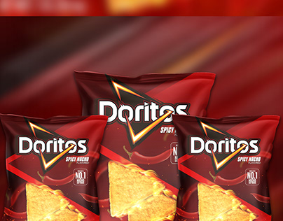 Doritos Tortilla Chips Packaging Design