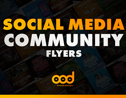 Social Media Community Flyers