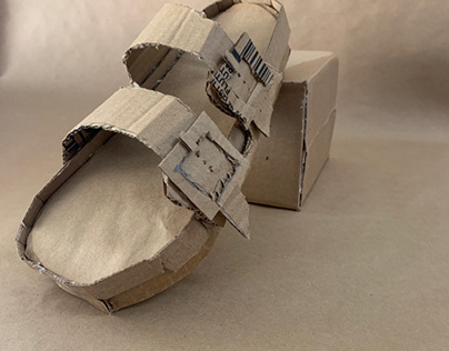 cardboard shoe- prototype