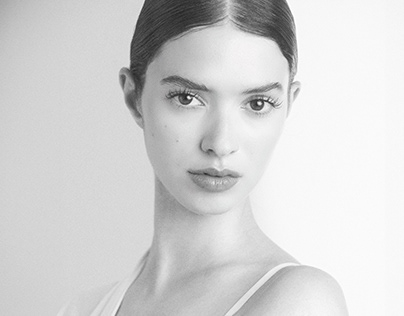 Yasmina Azhoum @ Elite Models Amsterdam - White
