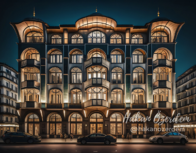 Art Nouveau Hotel Project in Istanbul, Turkey