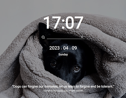Google Chrome extension for doggy oreo