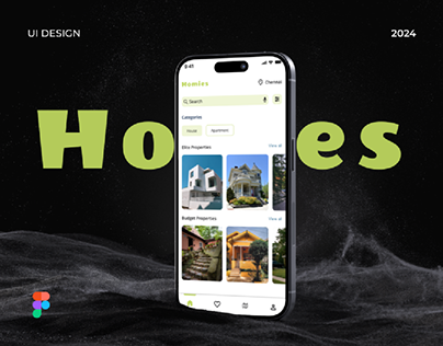 Homies - Property Rental App UI Design