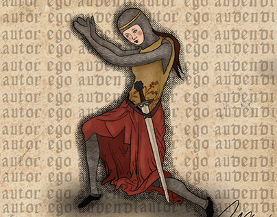 Medieval warrior - “autor ego audendi”