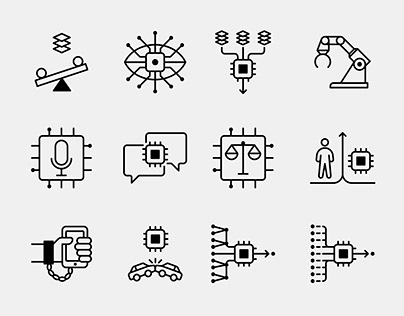 Artificial Intelligence icons