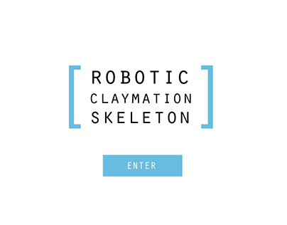 Smart Object: Robotic Claymation Skeleton