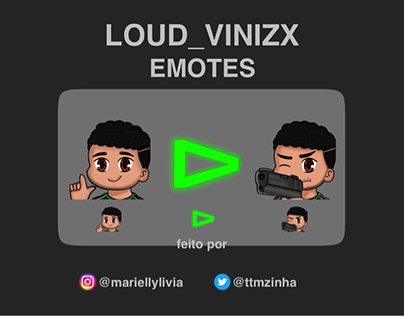 Twitch emotes para @LOUD_VINIZX