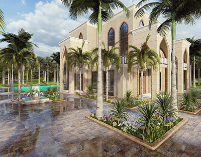 Exterior Design for a Villa in Saudia Arabia