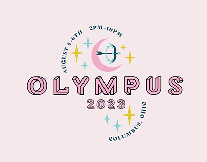 OLYMPUS Music Festival Brand Identity Design
