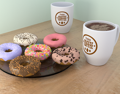 Donuts and Coffee