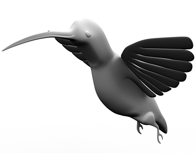 Colibrí in Ambient Occlusion