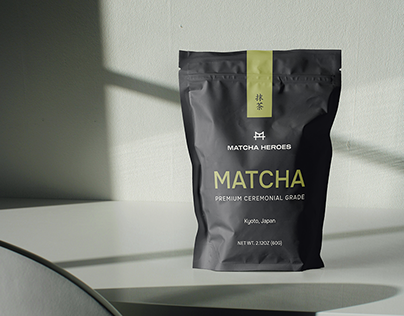 Matcha Tea Packaging