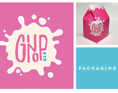 Ginope (Electropop): Lettering//Packaging